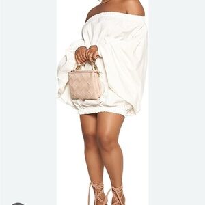 Plus Size white bubble dress - Size 24